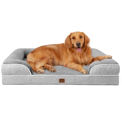 Unleash Comfort: The Ultimate Review of EHEYCIGA's Orthopedic Dog Bed for Large Pups